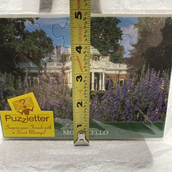 Puzzletter Thomas Jefferson Monticello Vtg Envelope NOS 4.5x6.5"‎ Secret Massage - Picture 12 of 12